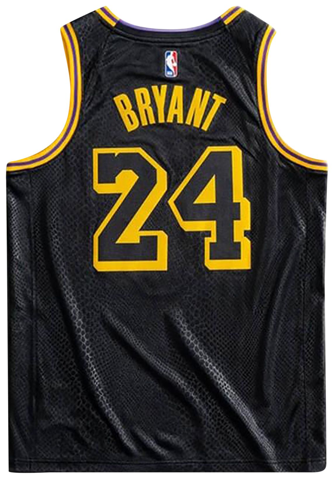 Nike Kobe Mamba Mentality Big Kids Los Angeles Lakers City Edition Swingman Jersey - Black (image 2 of 2)
