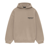 Fear of God Essentials Fleece Hoodie II 'Desert Sand' view 1