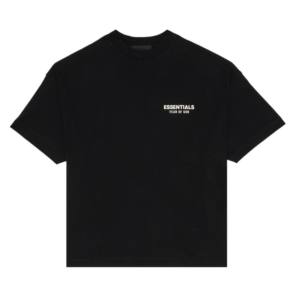 Fear of God Essentials Jersey Crewneck Tee 'Black'