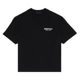 Fear of God Essentials Jersey Crewneck Tee 'Black' view 1