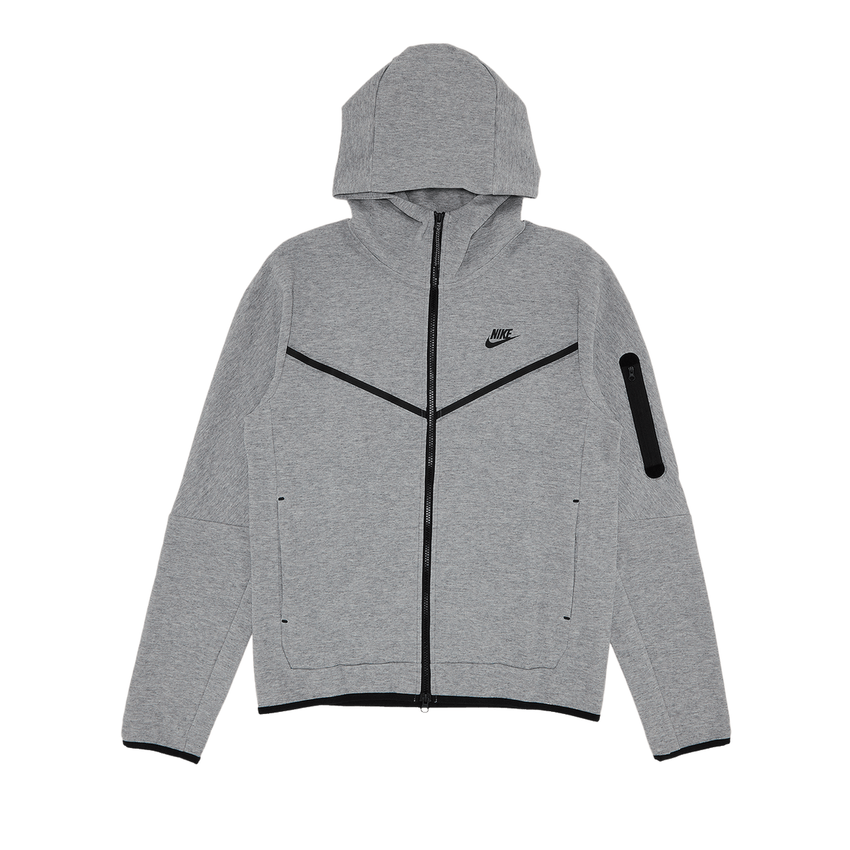 Nike Tech Fleece Full Zip Hoodie 'Heather Grey'
