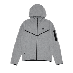 Nike Tech Fleece Full Zip Hoodie 'Heather Grey' view 1