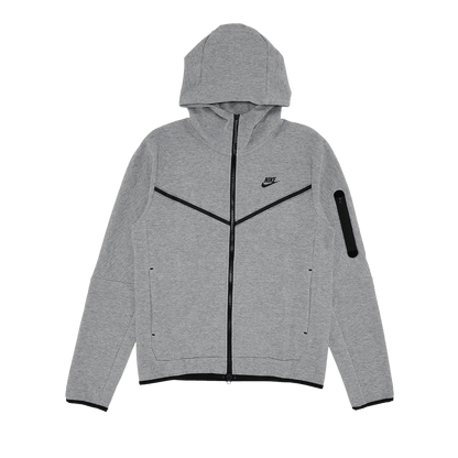 Nike Tech Fleece Full Zip Hoodie 'Heather Grey'