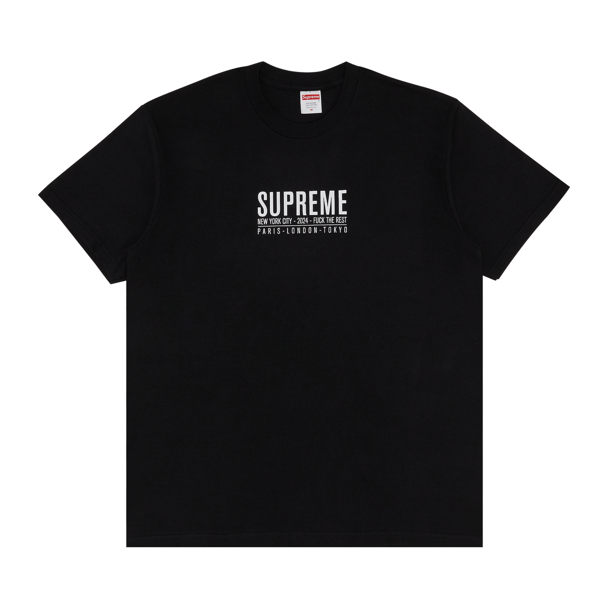 Supreme Paris Tee 'Black'