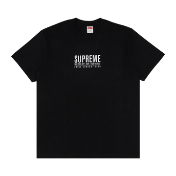 Supreme Paris Tee 'Black'