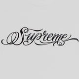 Supreme Script Tee 'White' view 3