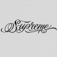Supreme Script Tee 'White' view 3