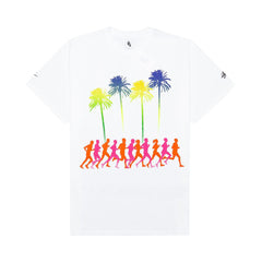 Nike x Stussy Douglas Firs To Palm Trees T-Shirt 'White' view 2