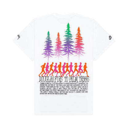 Nike x Stussy Douglas Firs To Palm Trees T-Shirt 'White' (image 3 of 3)