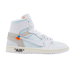 Virgil Abloh Archive (V.A.A.) × Nike Air Jordan 1 Retro High OG "Alaska" view 1