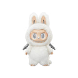 Pop Mart Labubu THE MONSTERS Zimomo ANGEL IN CLOUDS Vinyl Face Doll + Tote Bag 'White' view 1