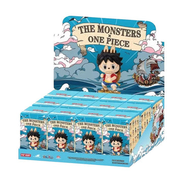 Pop Mart x One Piece Labubu THE MONSTERS Series Figures Sealed Whole Set 'Mystery' (12 Blind Boxes)