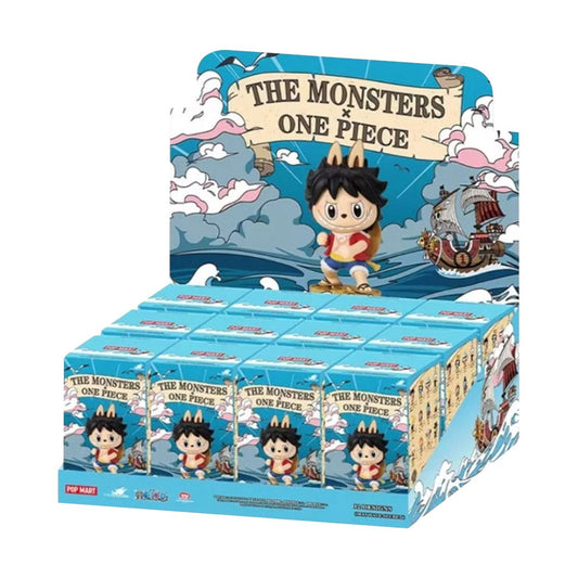 Pop Mart x One Piece Labubu THE MONSTERS Series Figures Sealed Whole Set 'Mystery' (12 Blind Boxes)