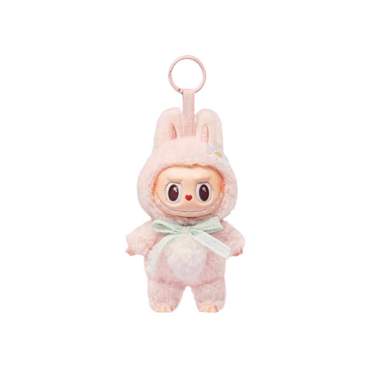 Pop Mart Labubu Mokoko Close to Sweet Vinyl Plush Pendant 'Pink'