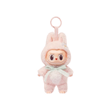 Pop Mart Labubu Mokoko Close to Sweet Vinyl Plush Pendant 'Pink' view 1