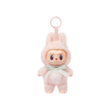 Pop Mart Labubu Mokoko Close to Sweet Vinyl Plush Pendant 'Pink'