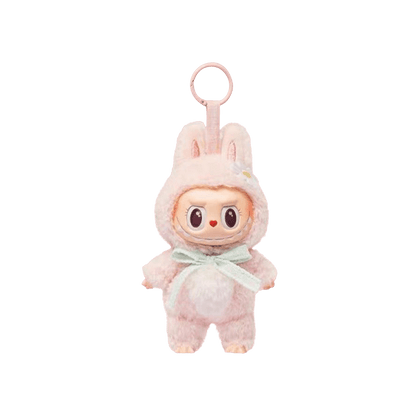 Pop Mart Labubu Mokoko Close to Sweet Vinyl Plush Pendant 'Pink'