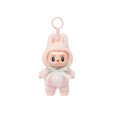 Pop Mart Labubu Mokoko Close to Sweet Vinyl Plush Pendant 'Pink' view 2