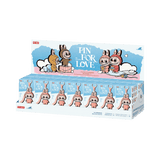 Pop Mart Labubu THE MONSTERS Pin for Love Series N-Z Vinyl Plush Pendant Sealed Whole Set (14 Blind Boxes) 'Mystery' view 1