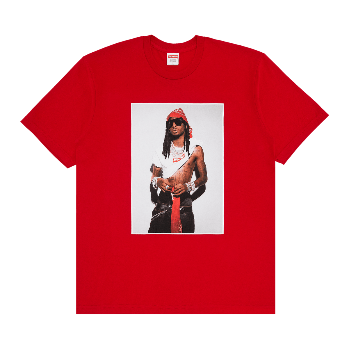 Supreme Playboi Carti Tee 'Red' | Retailer