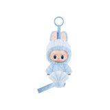 Pop Mart Labubu Hide and Seek In Singapore Series Vinyl Plush Doll Pendant 'Blue' view 2