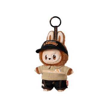 Pop Mart Labubu THE MONSTERS Wacky Mart Series Vinyl Plush Hanging Card 'Brown'