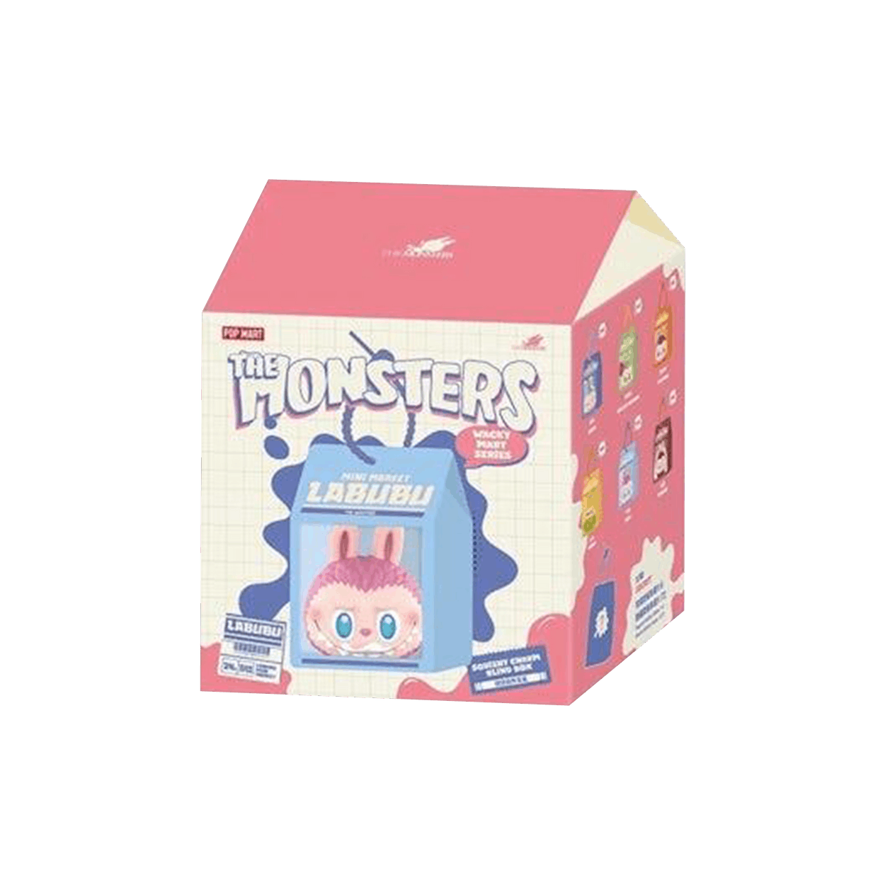 Pop Mart Labubu THE MONSTERS Wacky Mart Series Squishy Charm Single Blind Box 'Multicolor'