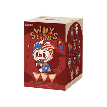 Pop Mart WHY SO SERIOUS Series-Vinyl Plush Pendant Blind Box 'Mystery' 8 Blind Boxes