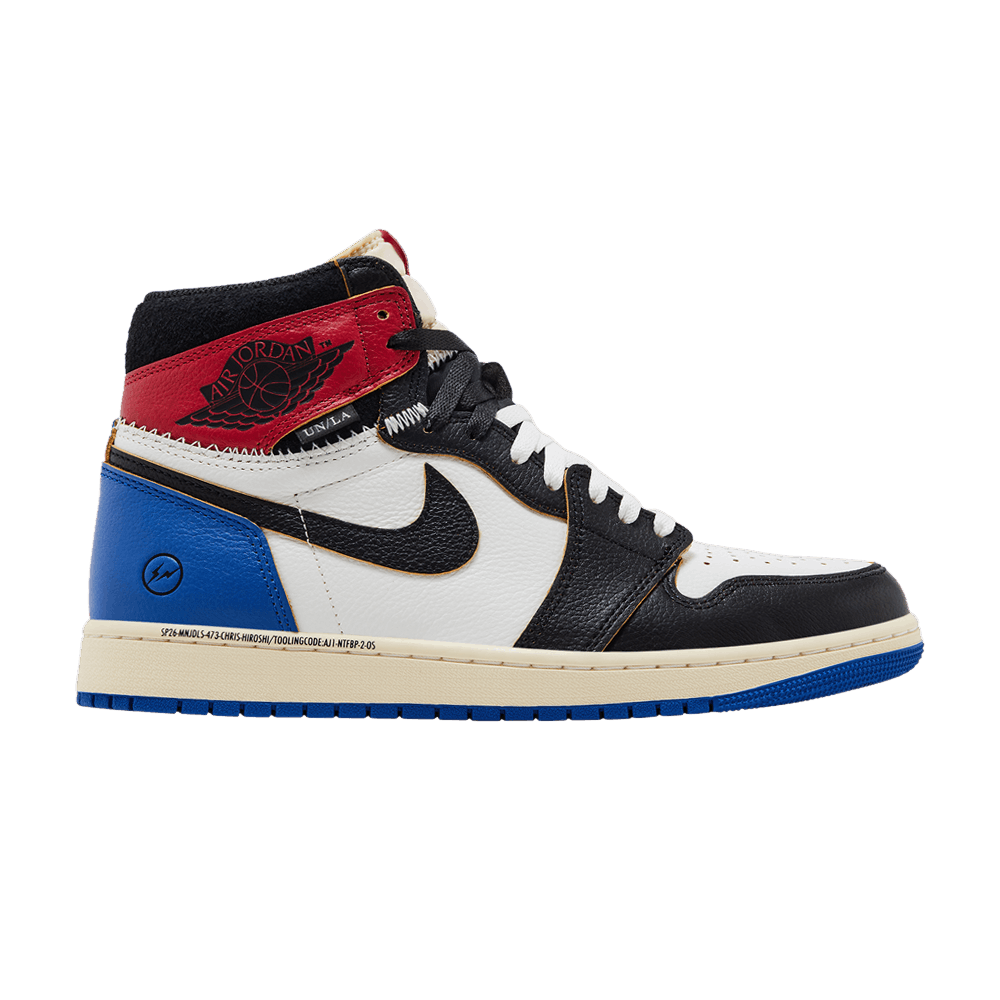 fragment design × UNION × Nike Air Jordan 1 High OG 
