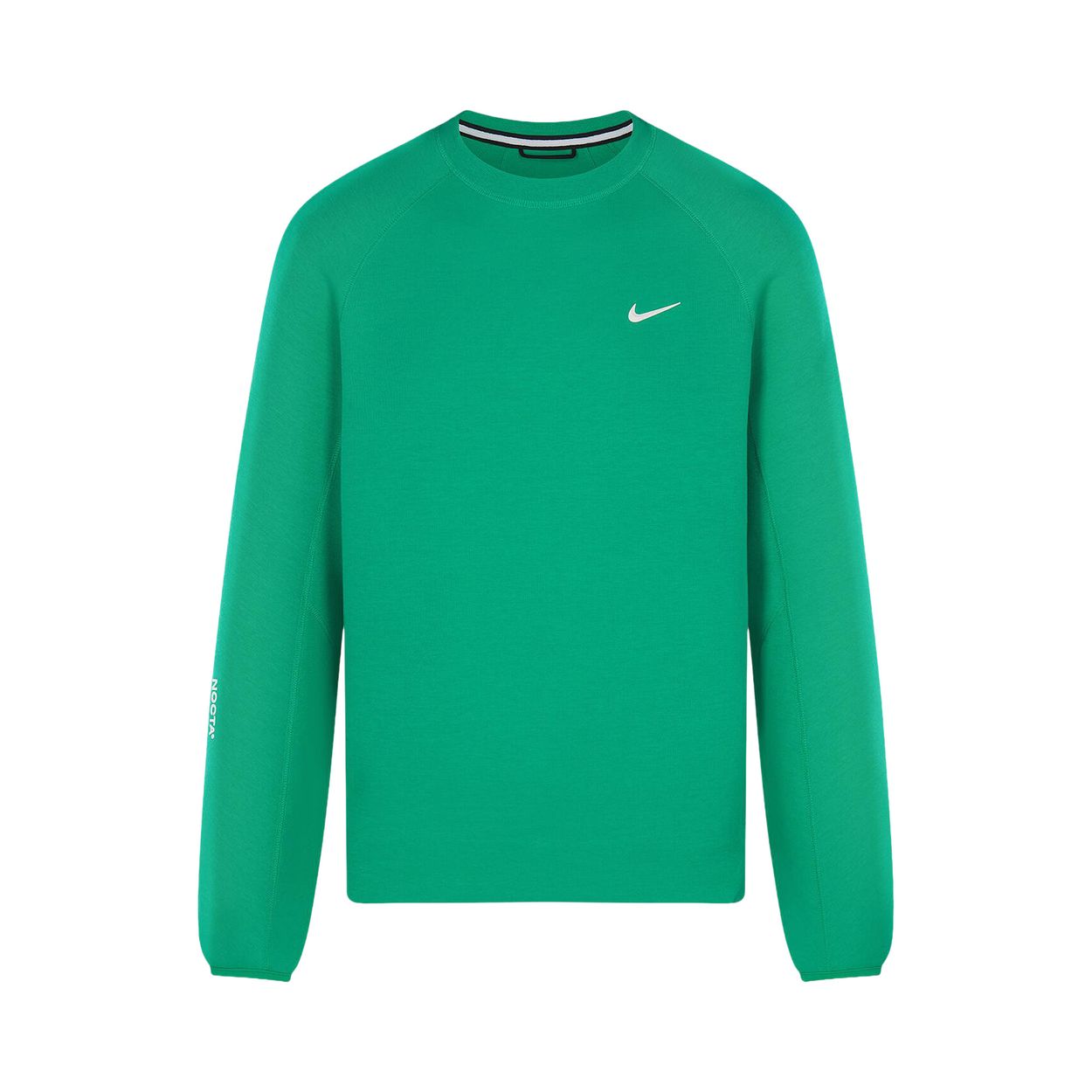 Nike NOCTA — Nike x NOCTA Tech Fleece Crew Sweatshirt 'Stadium Green' (image 2 of 3)