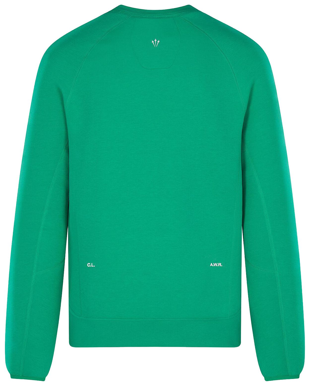 Nike NOCTA — Nike x NOCTA Tech Fleece Crew Sweatshirt 'Stadium Green' (image 3 of 3)