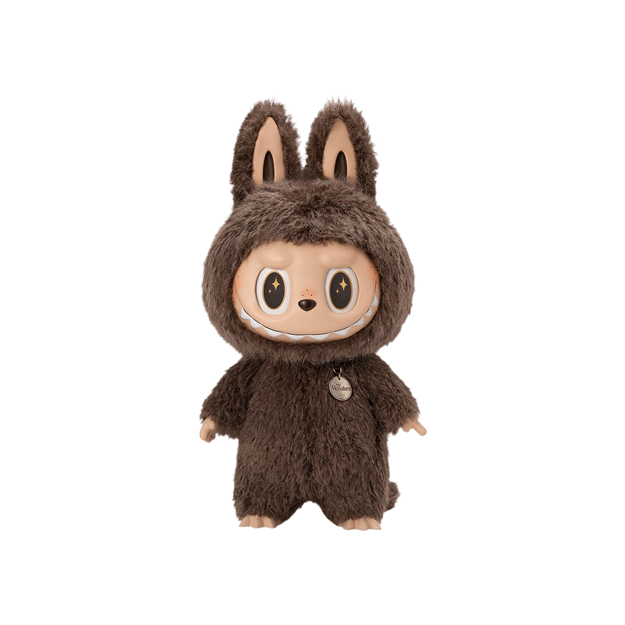 Pop Mart Labubu THE MONSTERS Zimomo I FOUND YOU Vinyl Face Doll + Tote Bag 'Brown'