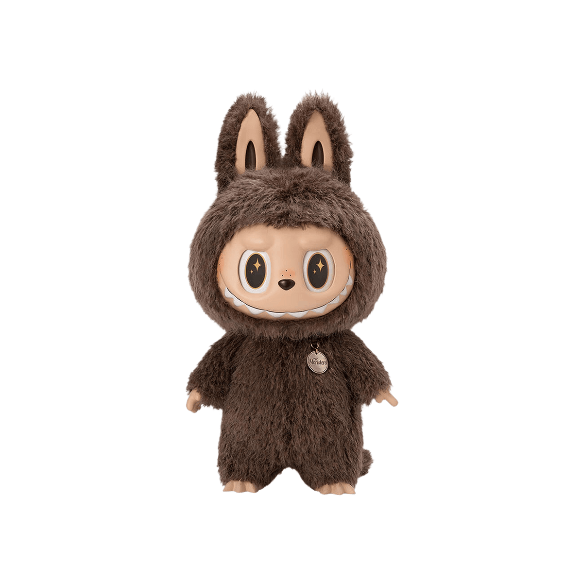 Pop Mart Labubu THE MONSTERS Zimomo I FOUND YOU Vinyl Face Doll + Tote Bag 'Brown'