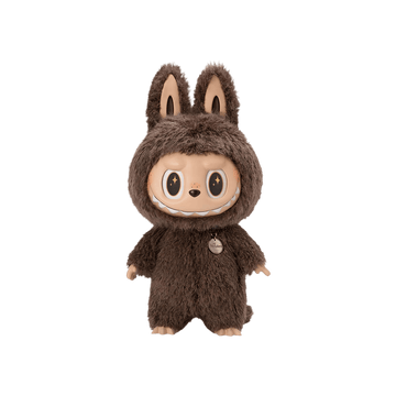 Pop Mart Labubu THE MONSTERS Zimomo I FOUND YOU Vinyl Face Doll + Tote Bag 'Brown'