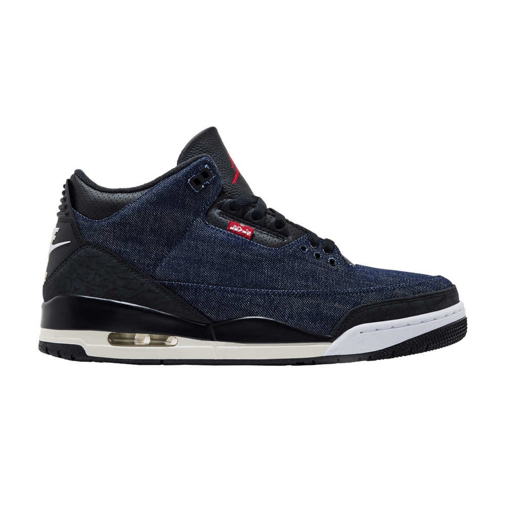 Levi’s × Nike Air Jordan 3 Retro SP "Indigo and Gym Red" (LEVI'S Tab)