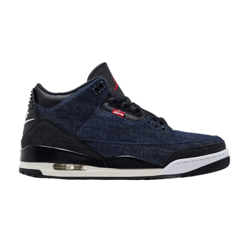 Levi’s × Nike Air Jordan 3 Retro SP "Indigo and Gym Red" (LEVI'S Tab)