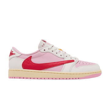 Travis Scott × Nike Air Jordan 1 Retro Low OG "Sail/Tropical Pink"