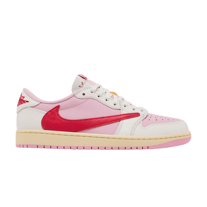 Travis Scott × Nike Air Jordan 1 Retro Low OG "Sail/Tropical Pink"