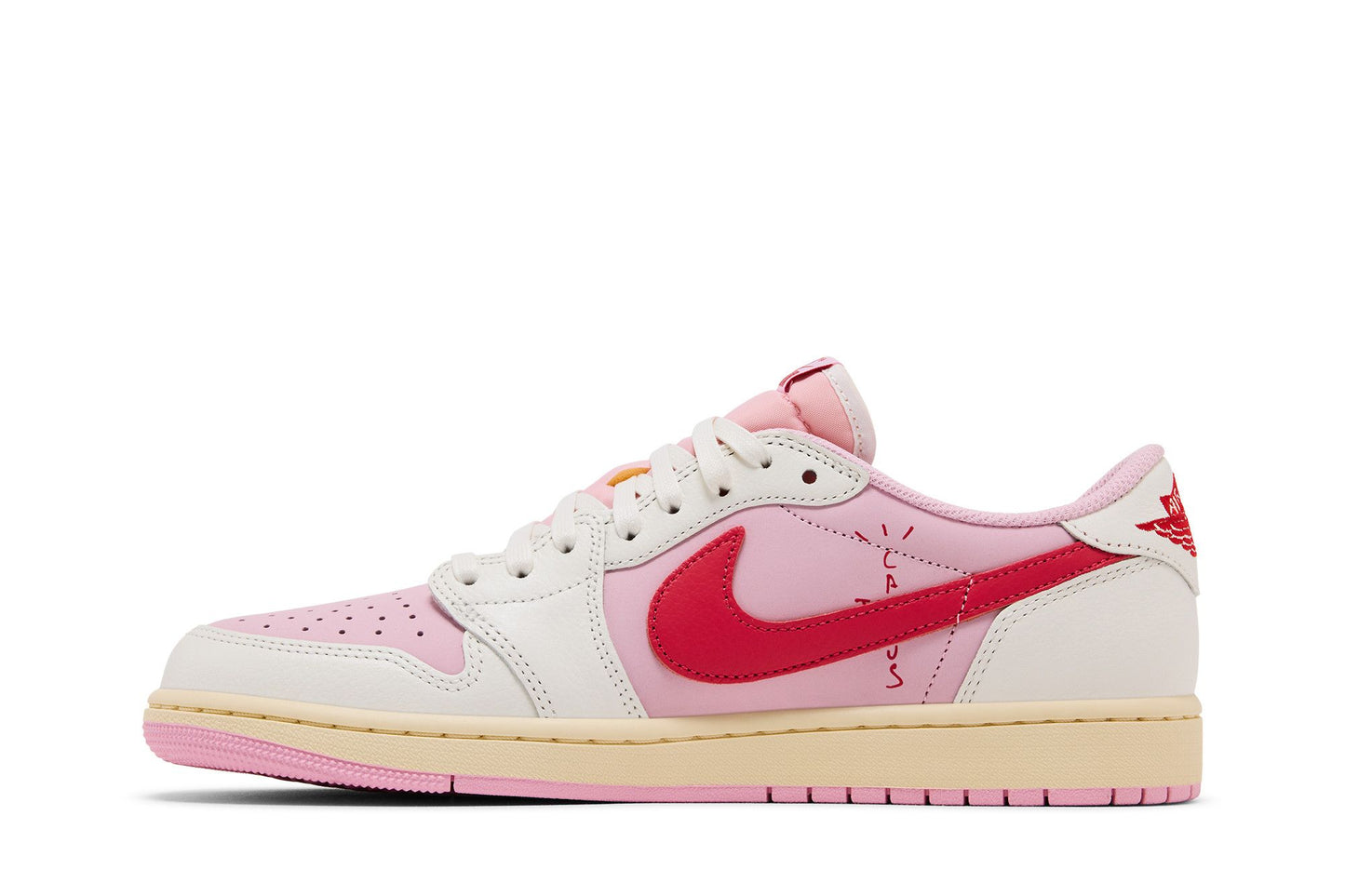 Travis Scott x Air Jordan 1 Retro Low OG 'Sail Tropical Pink'