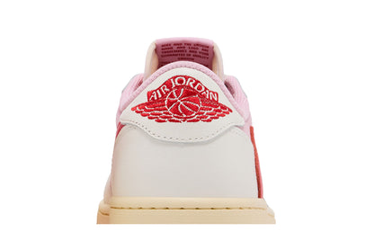 Travis Scott x Air Jordan 1 Retro Low OG 'Sail Tropical Pink'