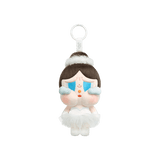 Pop Mart CRYBABY SHINY SHINY Series Plush Blister Pack Pendant 'White' view 1