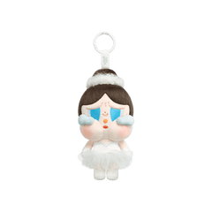 Pop Mart CRYBABY SHINY SHINY Series Plush Blister Pack Pendant 'White' view 1