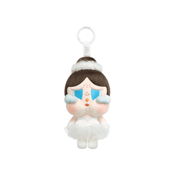 Pop Mart CRYBABY SHINY SHINY Series Plush Blister Pack Pendant 'White'