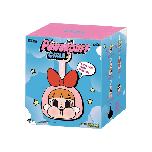Pop Mart CRYBABY x Powerpuff Girls Series Vinyl Face Plush Single Blind Box 'Mystery'