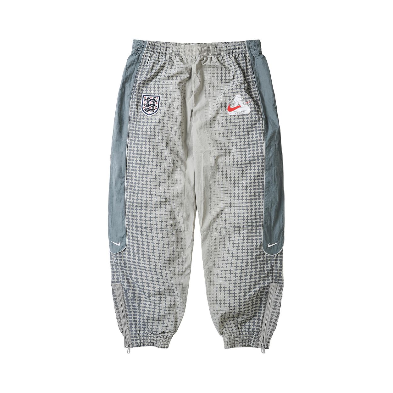 パンツ PALACE NIKE ENGLAND SWOOSH TRACK PANTS M Palace x Nike England Solo Swoosh Track Pants 'Pewter Grey/Cool