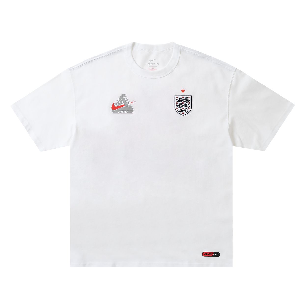 Palace x Nike England T-Shirt 'Crimson' | Retailer