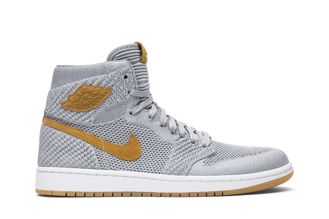 Air Jordan 1 Retro High OG Flyknit 'Wolf Grey'