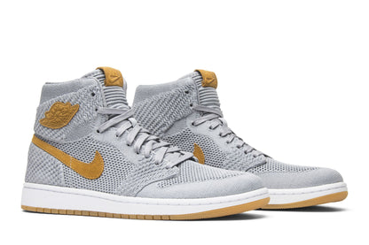 Air Jordan 1 Retro High OG Flyknit 'Wolf Grey'