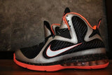 Nike LeBron 9 'Bright Mango' view 1