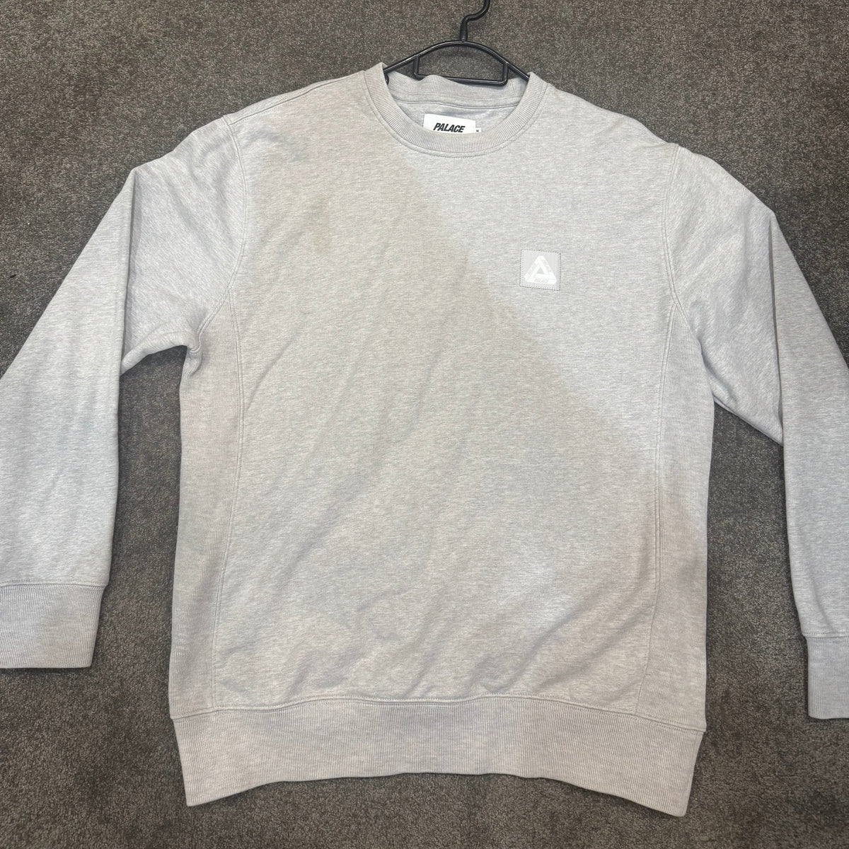 Palace Grey Crewneck